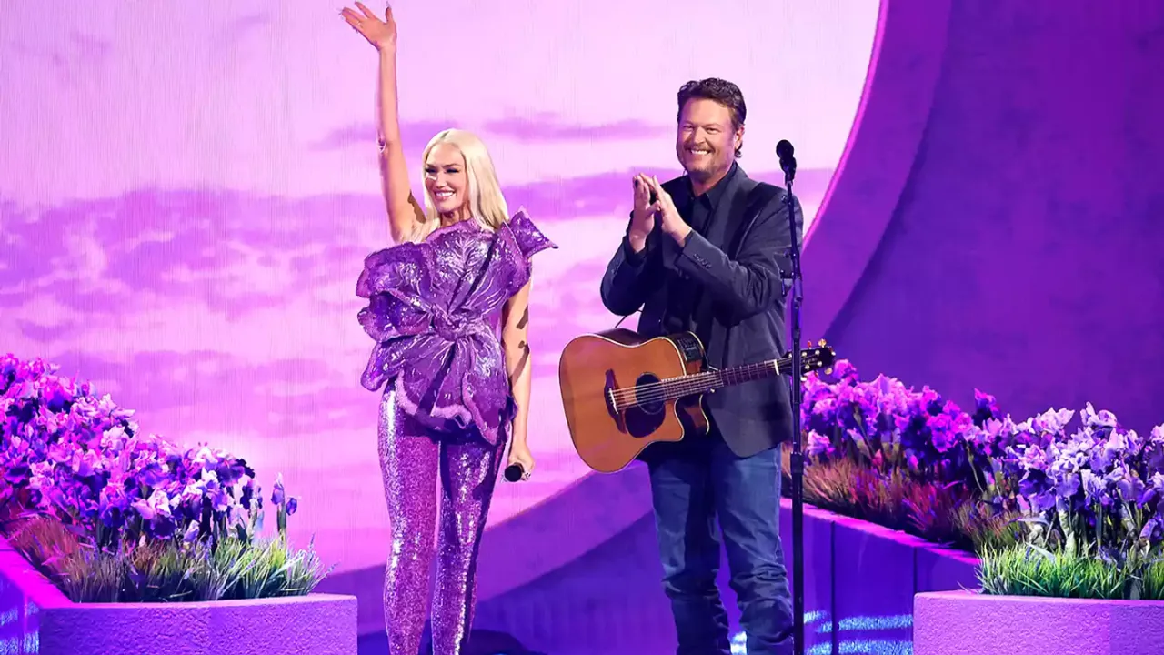 Gwen Stefani And Blake Shelton Perform 'Purple Irises' at The ACM Awards 2024
