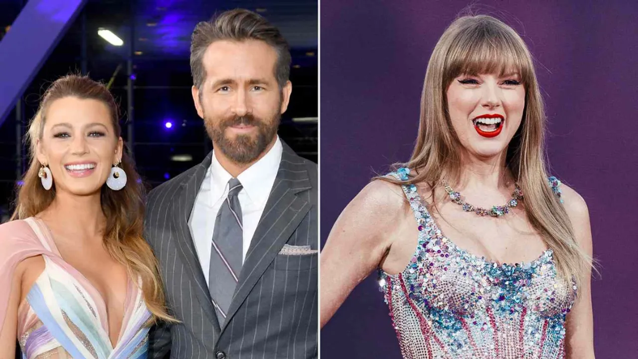 Ryan Reynolds and Blake Lively Attend Taylor Swift’s Second Show in Madrid