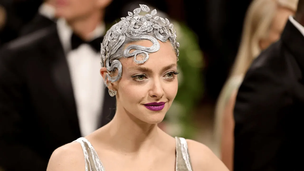 Amanda Seyfried Ditches Her Blonde Hair to Give Us a Silver Look at The Met Gala 2024