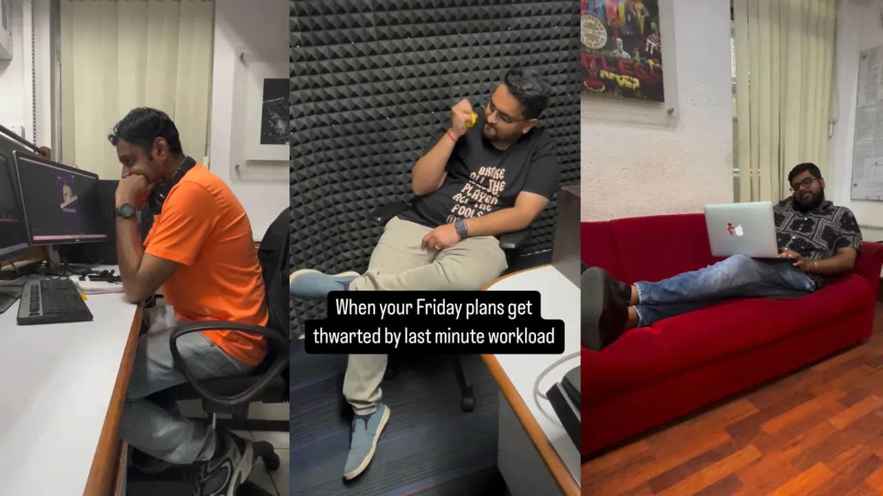 When Your Friday Plans Get Thwarted by Last Minute Workload