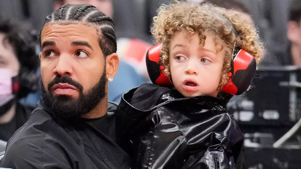 Drake Flaunts Soccer Dad Style at Son Adonis' Match