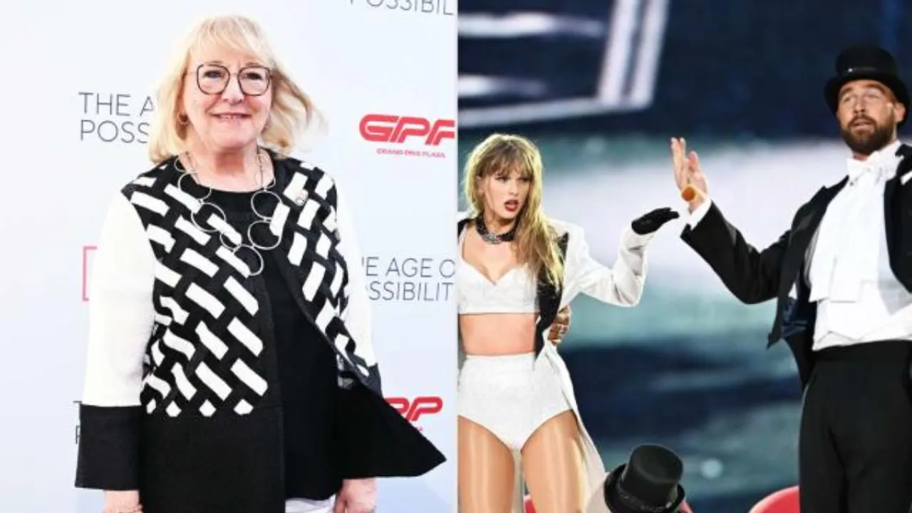 Donna Kelce Shares Viral Video of Son Travis Carrying Taylor Swift Onstage
