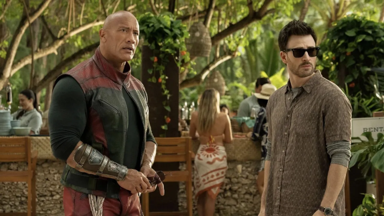 Dwayne Johnson and Chris Evans Team Up in First 'Red One' Trailer