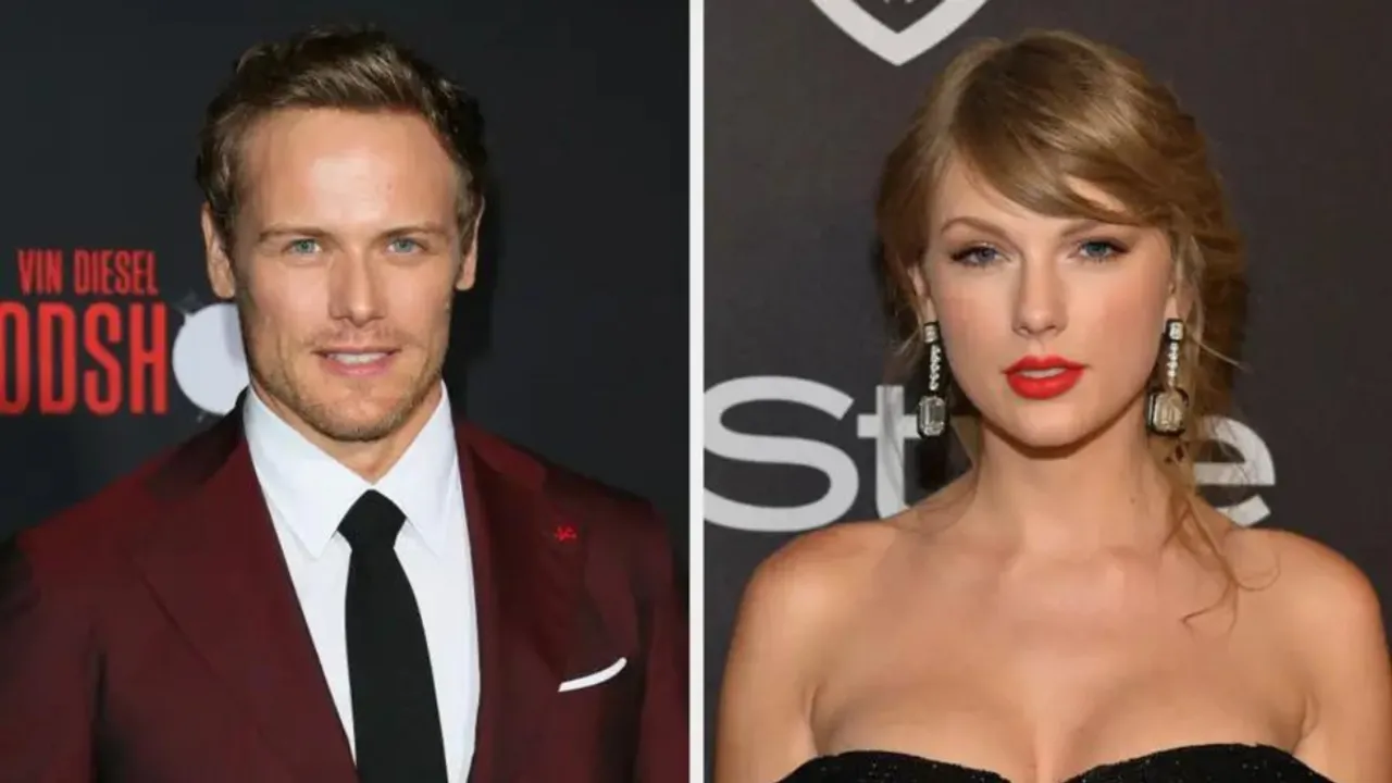 Sam Heughan Teases Travis Kelce About Taylor Swift: 'She'll Forget Him After Meeting Me!'