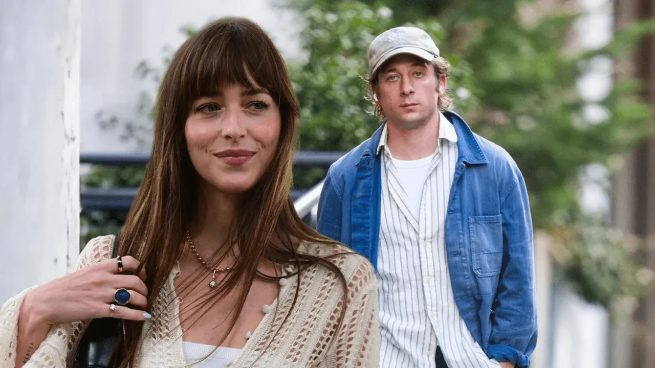 Is Dakota Johnson Jeremy Allen White's Kids' Godmother?