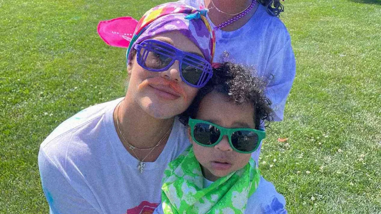 Khloé Kardashian and Her Kids Shine in Fun-Filled Colour Run