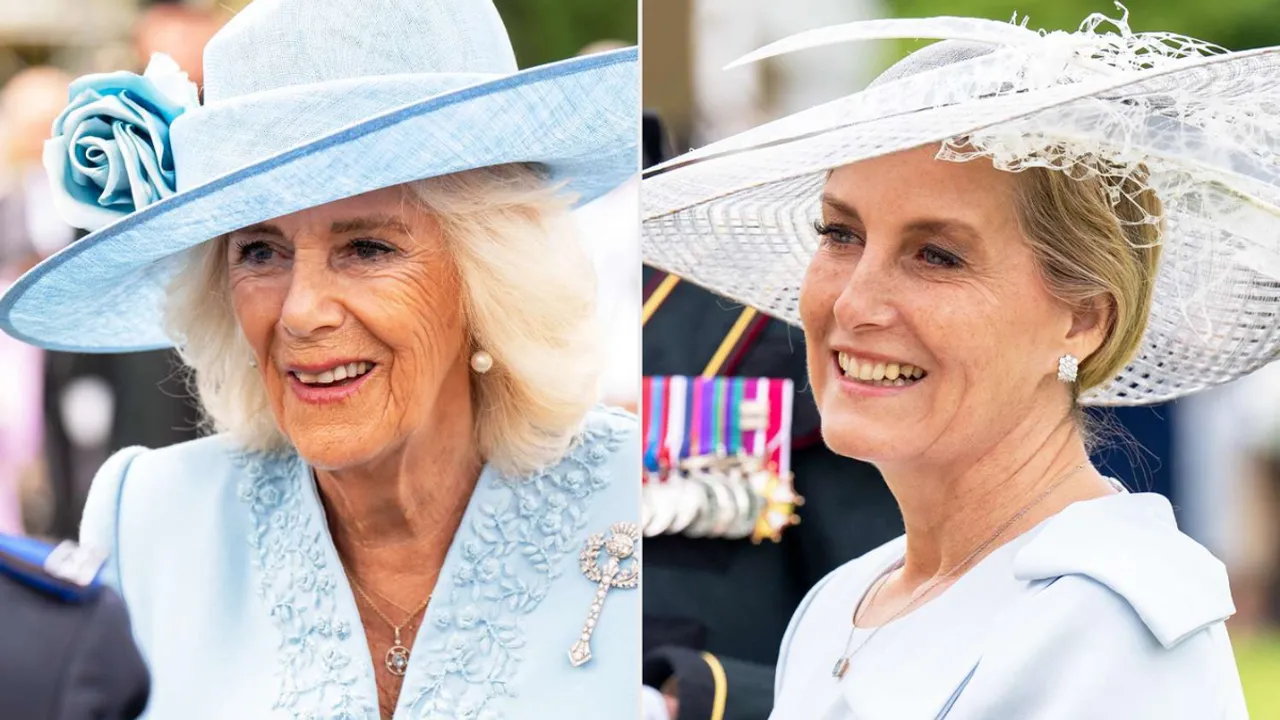 Did Queen Camilla and Sophie Coordinate Their Outfits at The Latest Royal Garden Party?