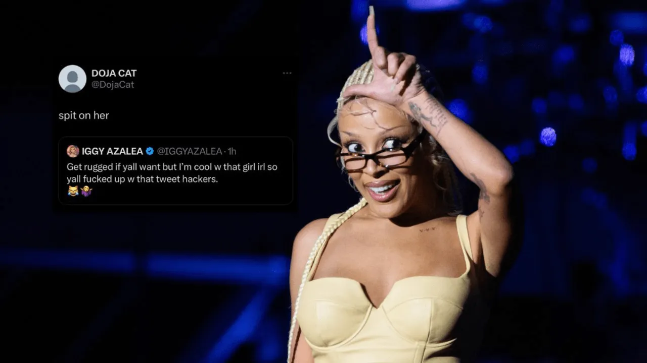 Hackers Hijack Doja Cat's X Account to Stir Up Trouble With Iggy Azalea