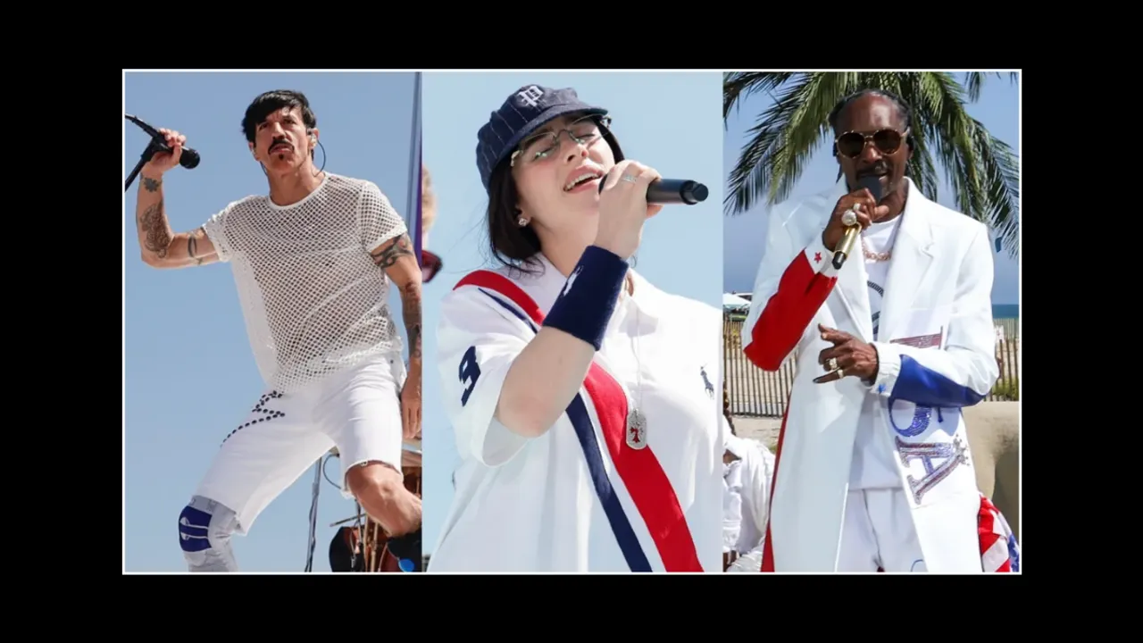 Billie Eilish, Red Hot Chili Peppers, and Snoop Dogg Take the Stage at Olympics Closing Ceremony