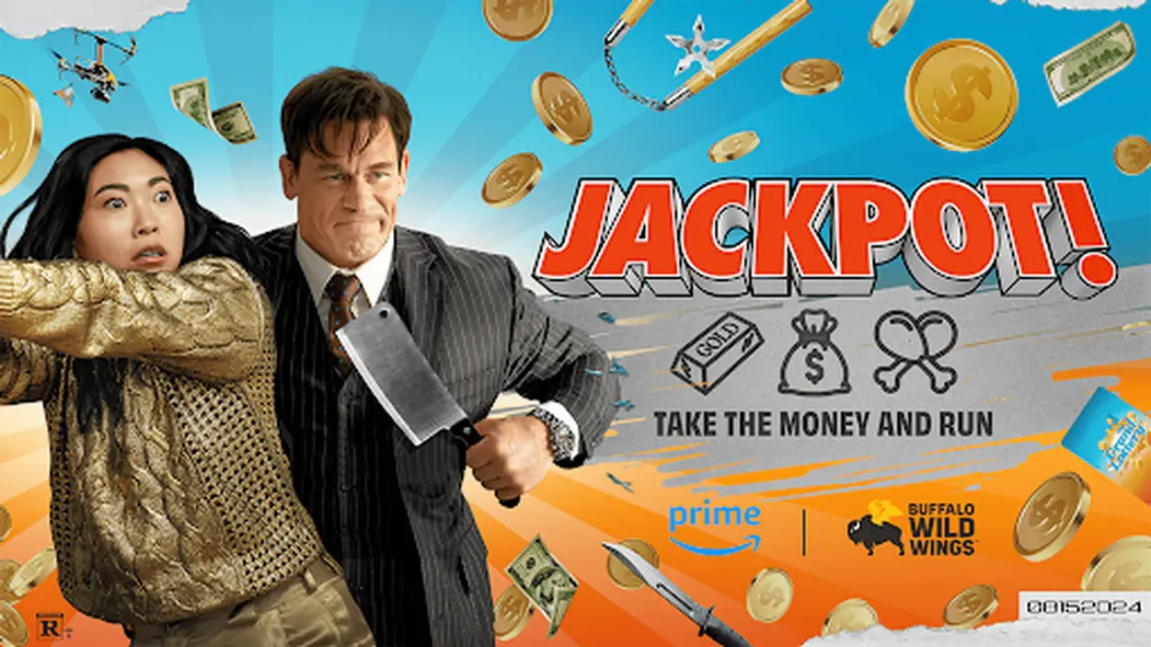 John Cena and Awkwafina Battle for Survival and Fortune in New 'Jackpot!' Images 