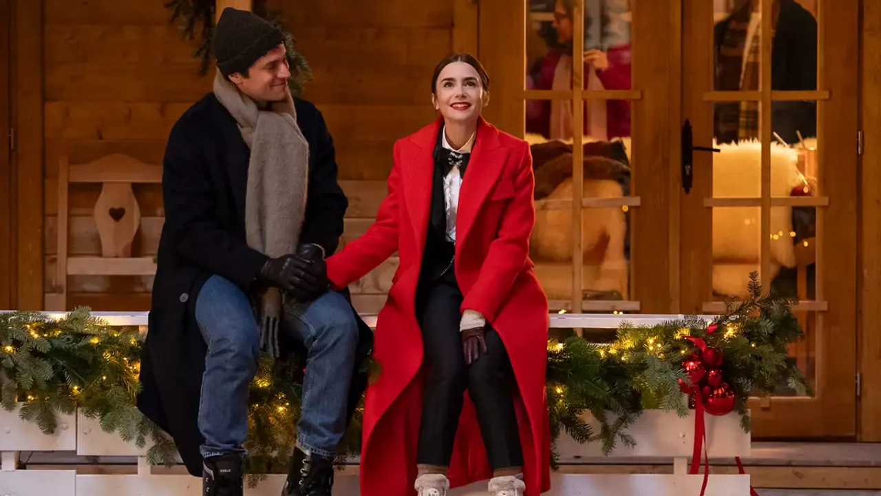 Lily Collins Rides Vespa With Mystery Man as ‘Emily in Paris’ Heads to Rome For Season 4 Part 2