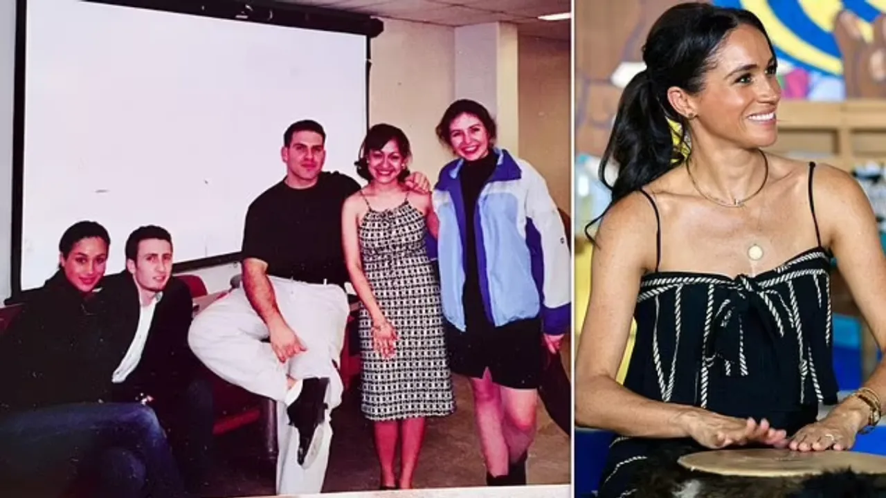 Meghan Markle's Classmate Shares Throwback Photo of Her Dancing