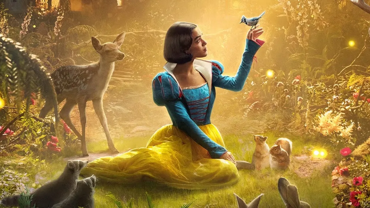 Rachel Zegler Becomes an Animal Whisperer in First Look at 'Snow White' Poster