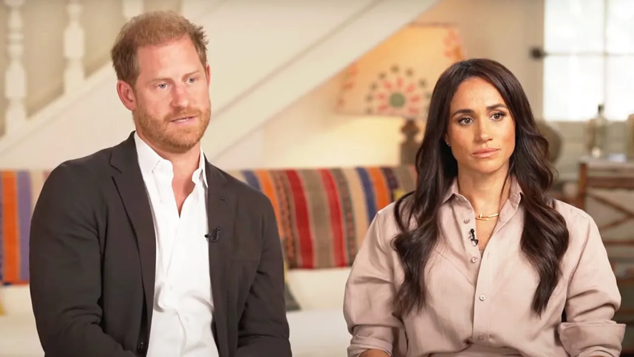 Meghan Markle Makes a Touching Gesture During Interview With Prince Harry