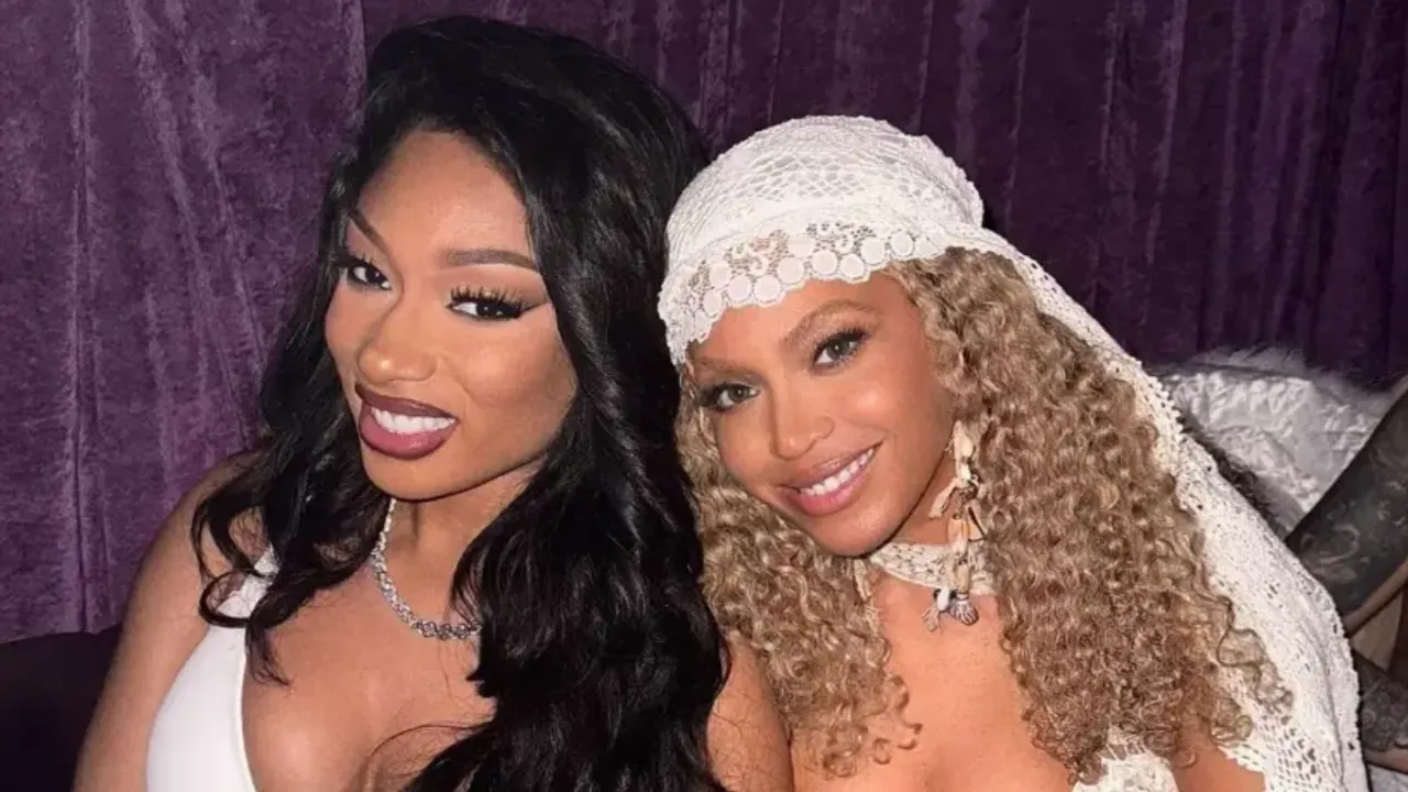 Beyoncé, Megan Thee Stallion, And GloRilla Stun in Matching All-White Outfits For Girls' Night Out