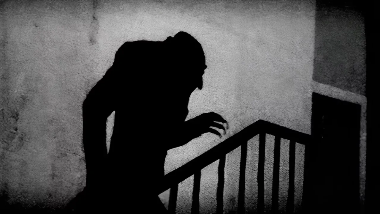 Bill Skarsgård Embraces Darkness in Chilling First Look at 'Nosferatu' Poster