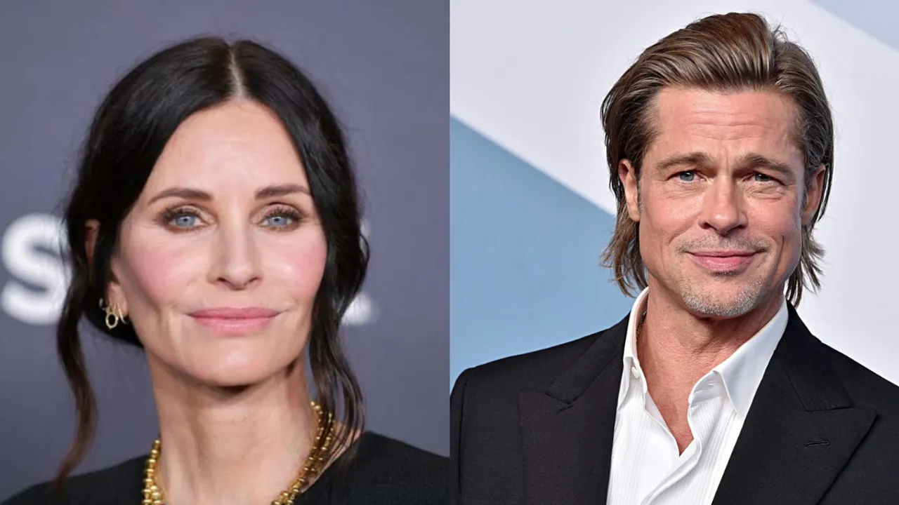 Brad Pitt and Courteney Cox Reunite Nearly 23 Years After His Iconic ‘Friends’ Cameo