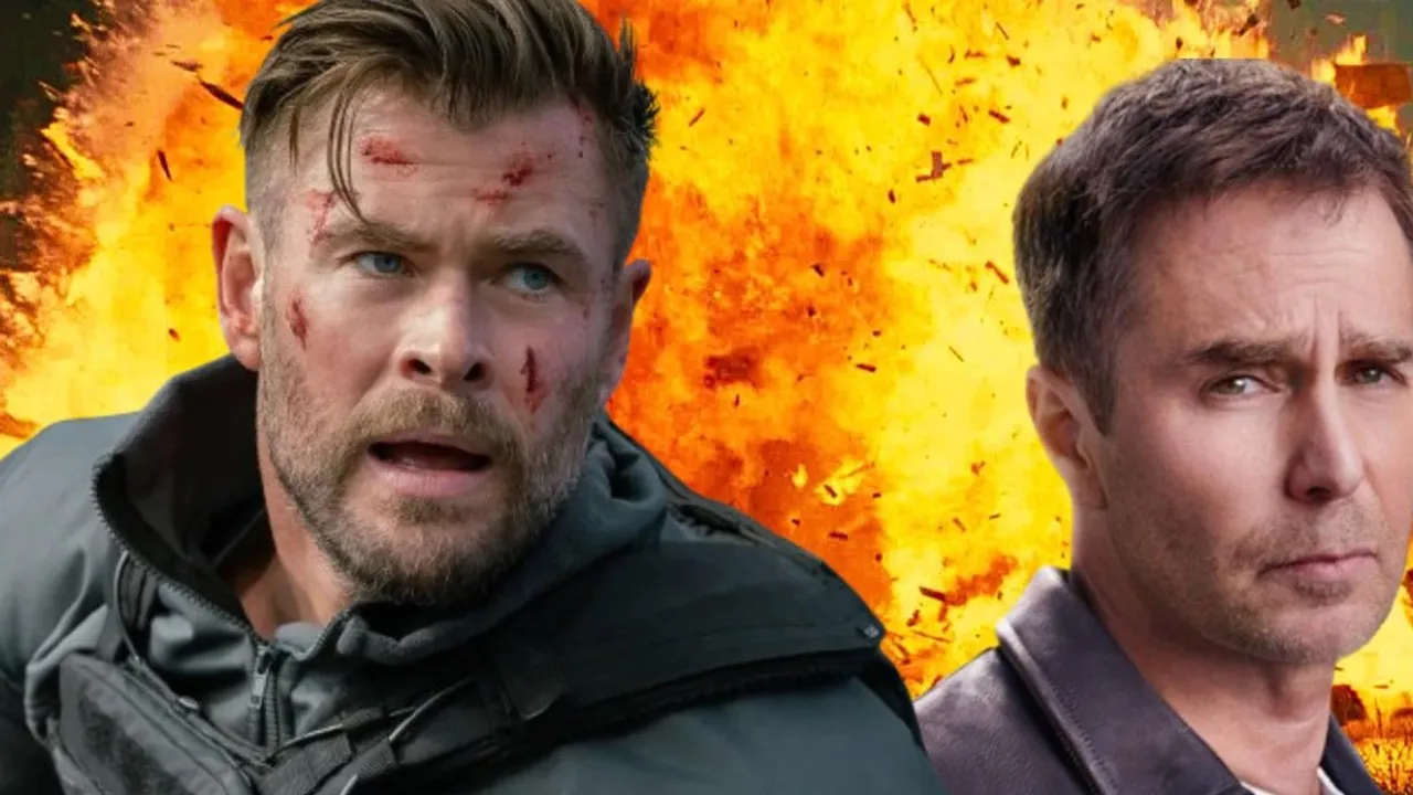 Chris Hemsworth and Sam Rockwell Star as Themselves in an Exciting New Action Thriller