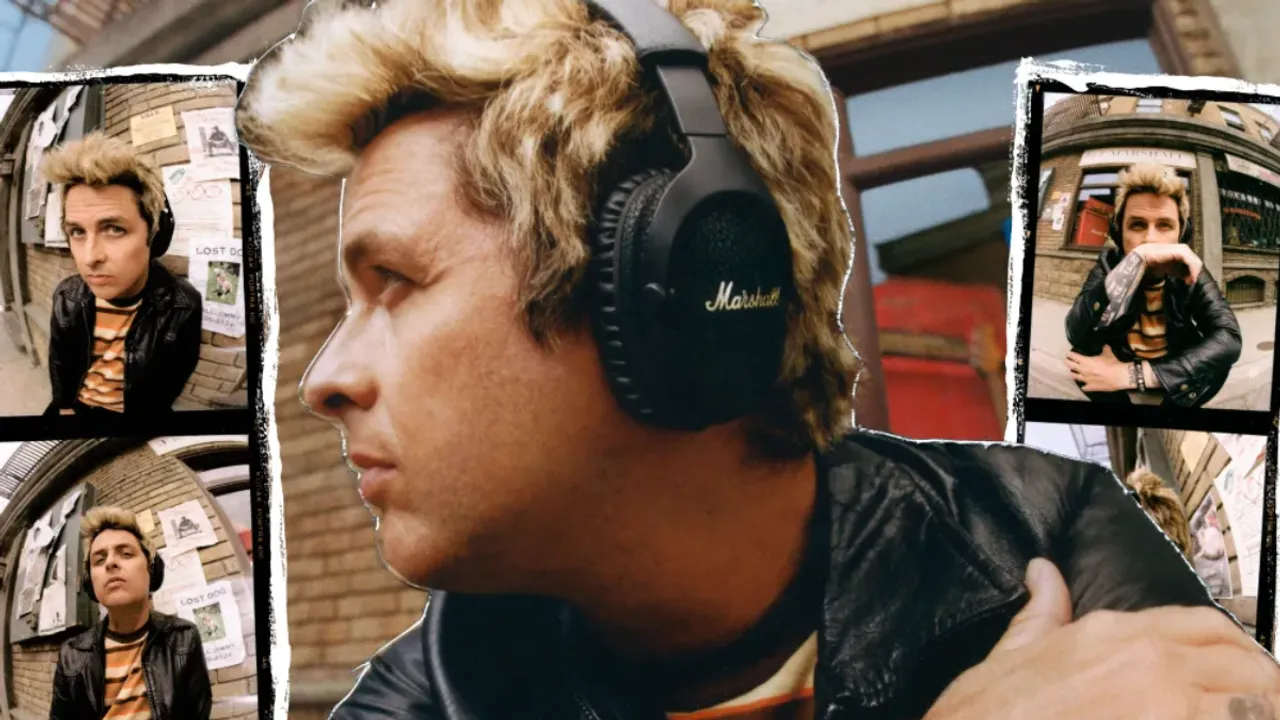 Green Day's Billie Joe Armstrong Collaborates With Marshall to Release New 70-Hour ANC Headphones