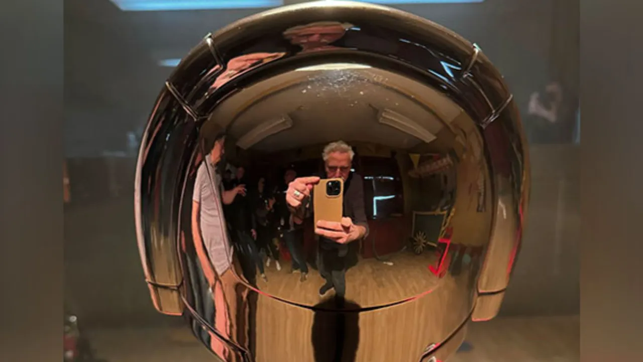 James Gunn Unveils New ‘Peacemaker’ Helmet for Season 2