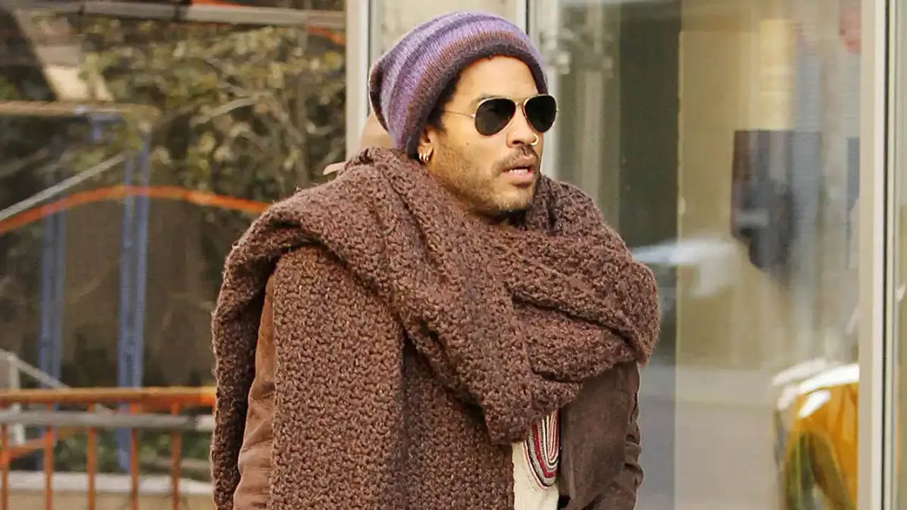 Lenny Kravitz Revives His Iconic Giant Scarf in Fun Video to Welcome Fall