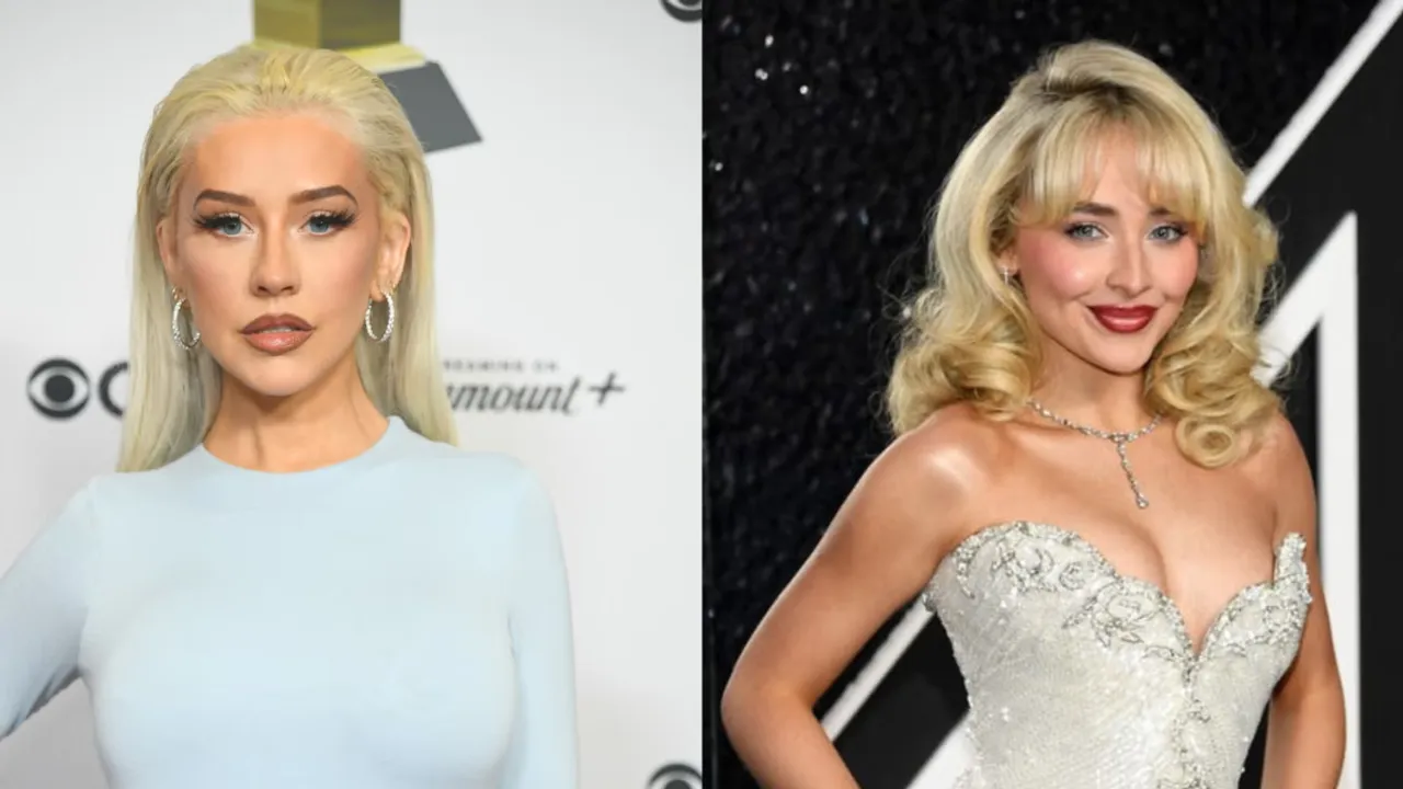 Sabrina Carpenter Refers to Christina Aguilera as "Mom" in Social Video Inspired by The Kardashians
