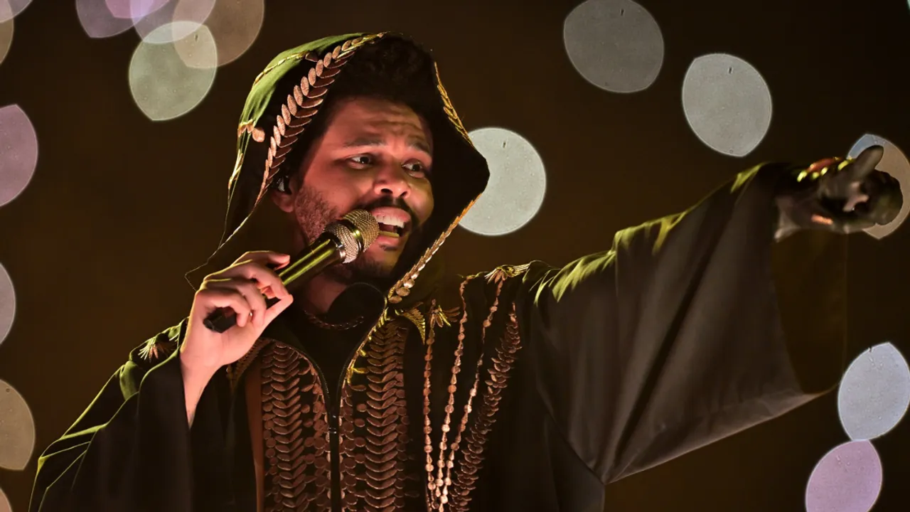 The Weeknd Steps Into the Light in New 'Dancing in The Flames' Video