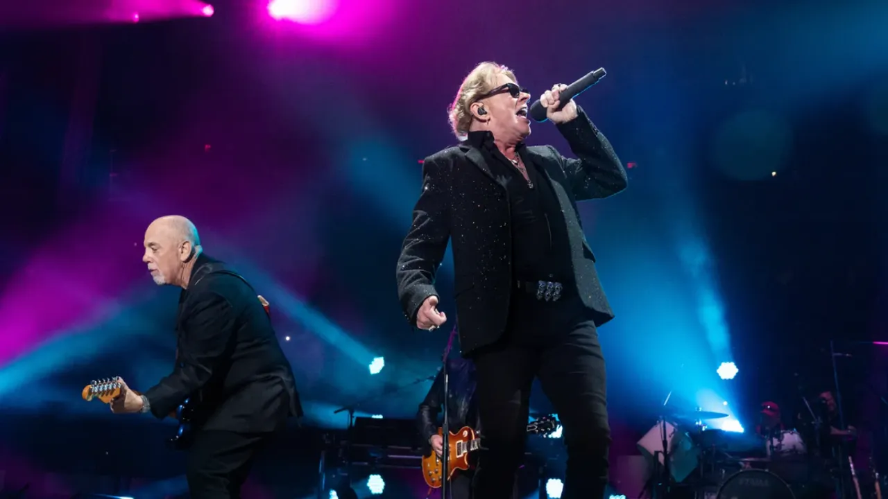 Billy Joel Joins Forces With Axl Rose and John Mayer at LA Concert