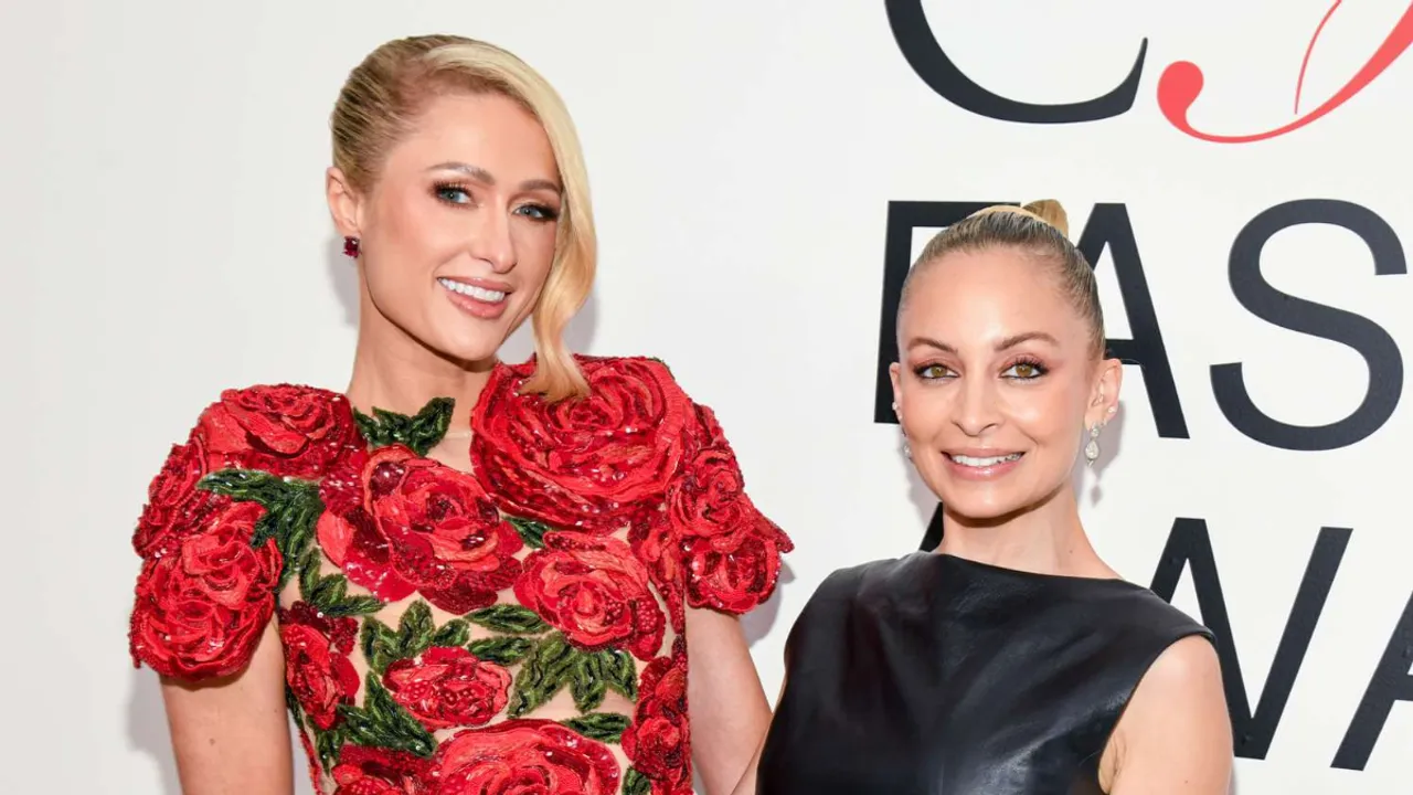 Paris Hilton and Nicole Richie Shine in Contrasting Dresses at 2024 CFDA Fashion Awards