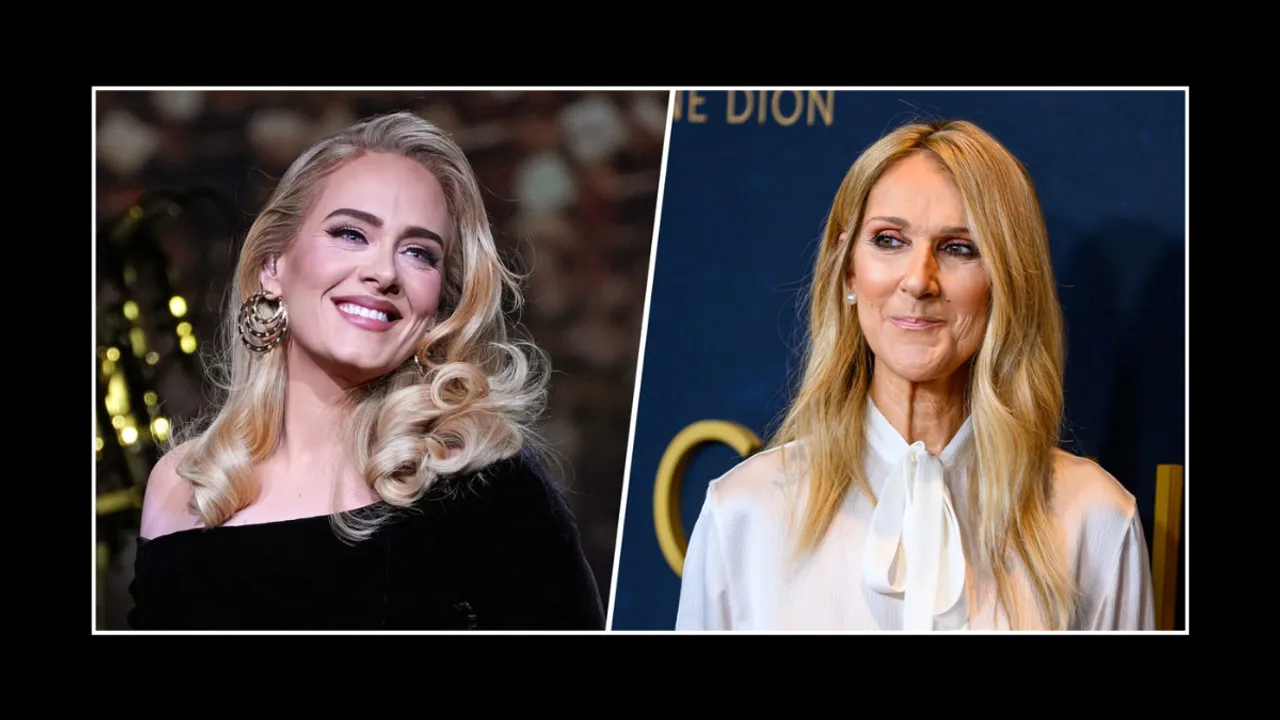 Watch Adele Break Down in Tears While Embracing Celine Dion at Las Vegas Concert