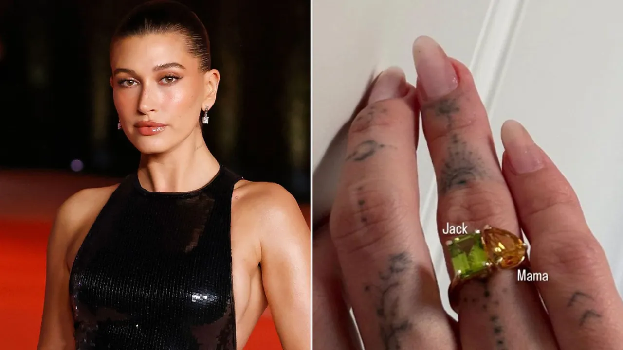 Hailey Bieber Flaunts Special Ring Honouring Her Baby Son With Justin Bieber