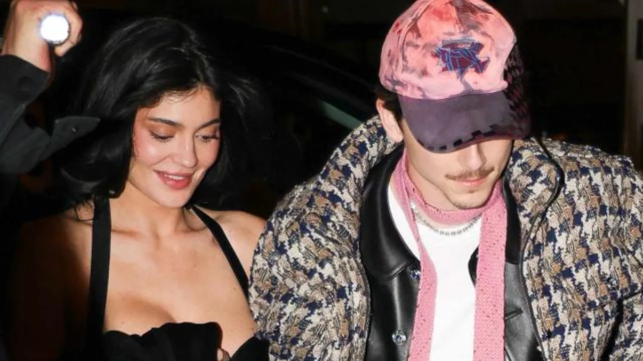 Kylie Jenner Stuns in Sultry Catsuit on Romantic Paris Date Night With Timothée Chalamet