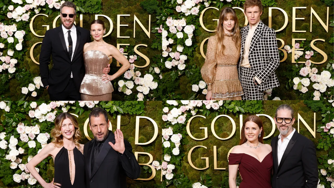 The Hottest Celebrity Couples Spotted at the 2025 Golden Globes