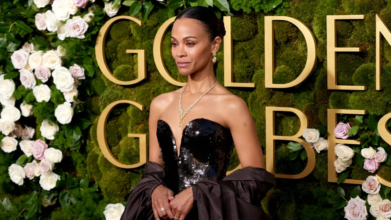 Zoe Saldaña Overcome With Gratitude and Emotion as She Wins First Golden Globe