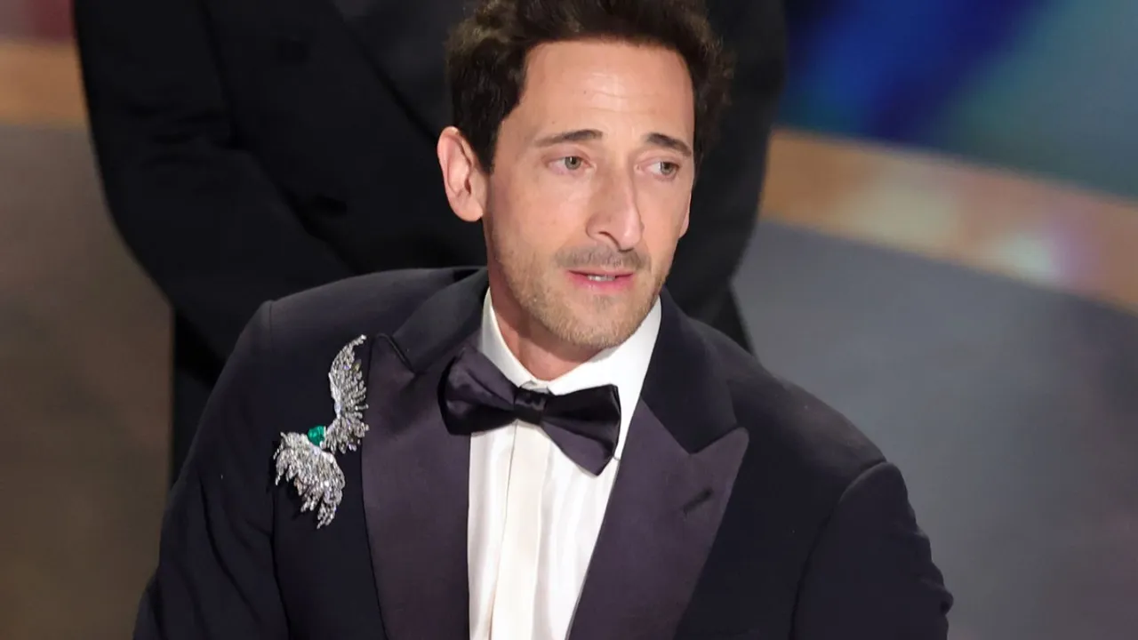 Adrien Brody Expresses Love for Georgina Chapman and Her Kids in Heartfelt Second Oscar Acceptance Speech