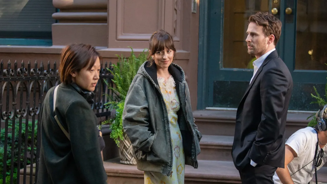 Dakota Johnson Caught in Love Triangle with Chris Evans & Pedro Pascal in ‘Materialists’ Trailer