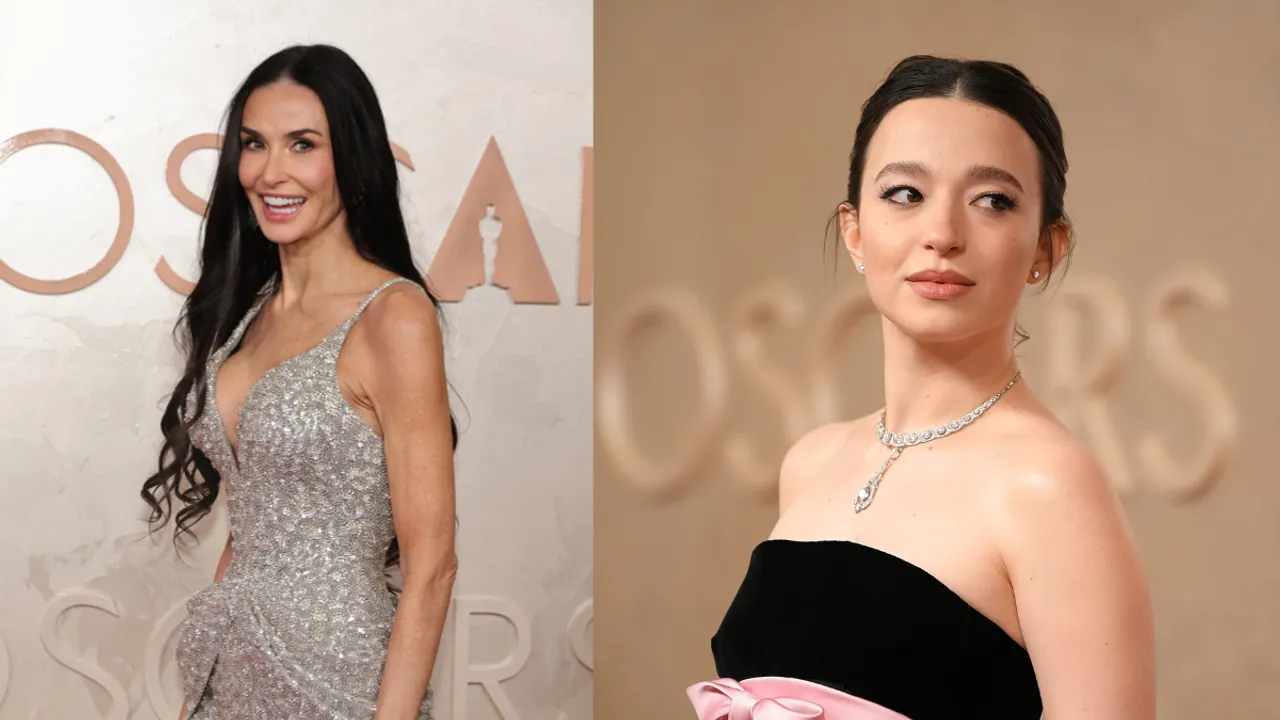 Demi Moore Celebrates Mikey Madison’s Best Actress Oscar Win