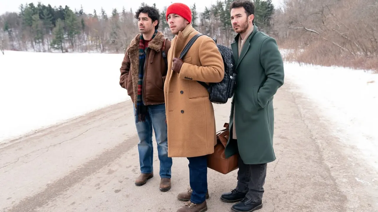 First Look at the Jonas Brothers' Upcoming Holiday Movie and Its Perfect Title