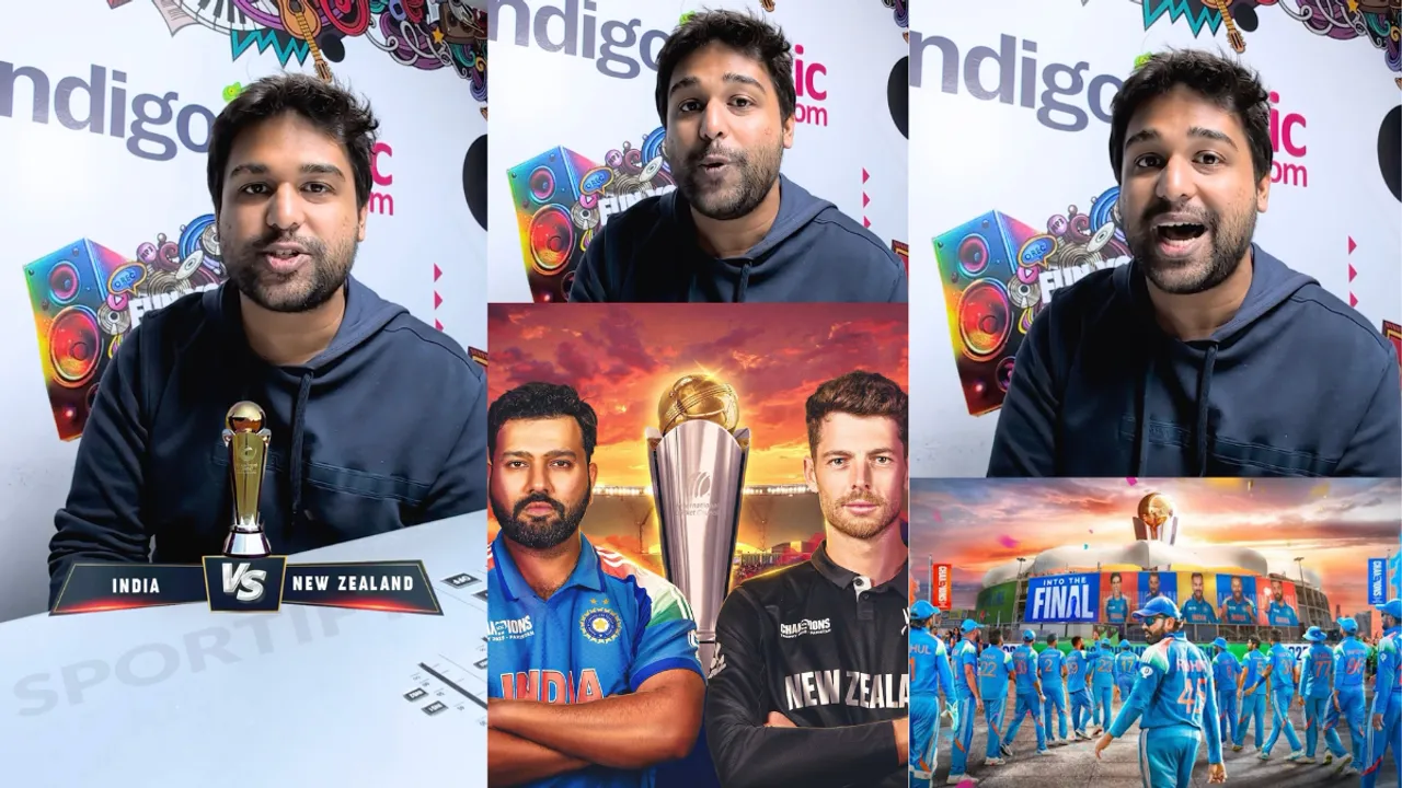 Sportify ft. RJ Adarsh Building up the Hype for the India vs New Zealand ICC Champions Trophy Final