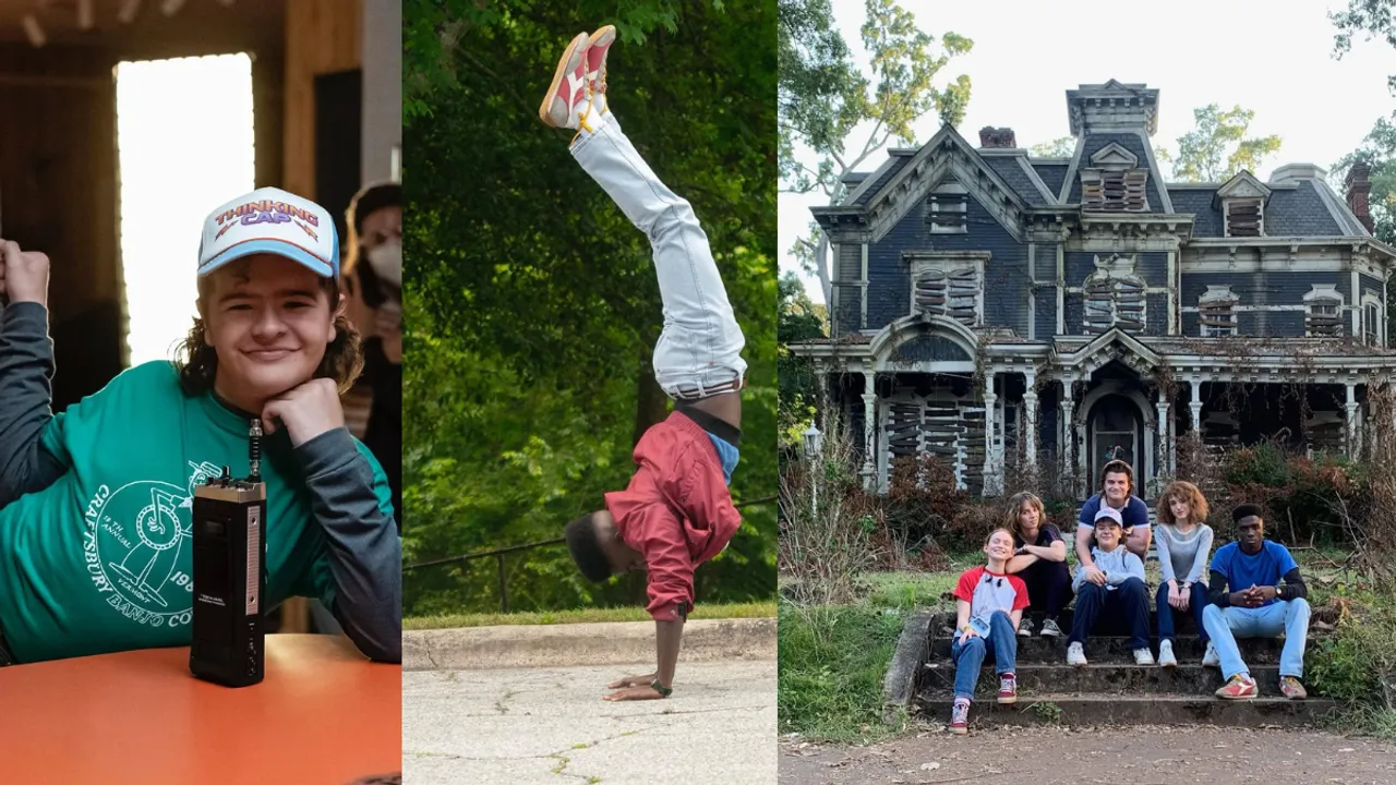 Candid Behind-the-Scenes Photos from ‘Stranger Things’