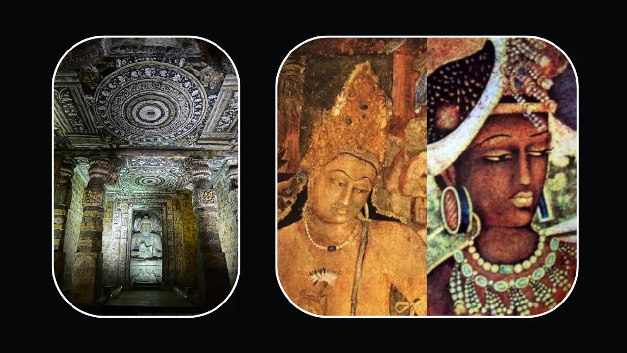 Indian Frescoes: Ajanta and Ellora Caves as Sacred Narratives