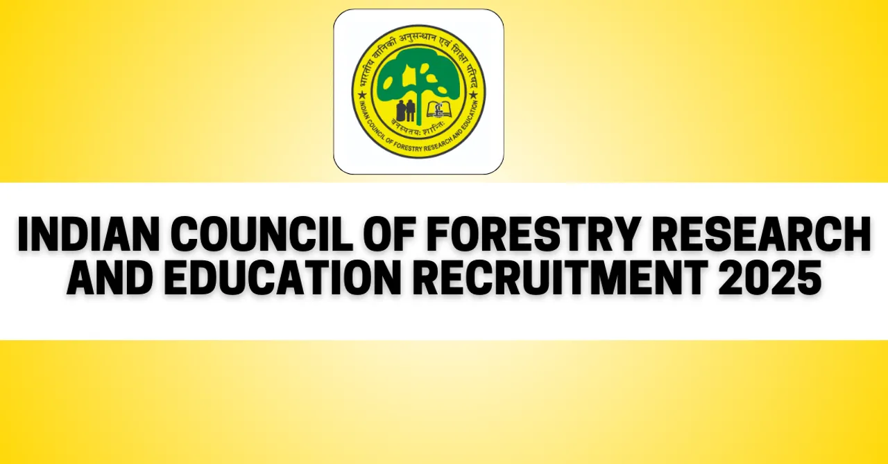 ICFRE-Recruitment-2025