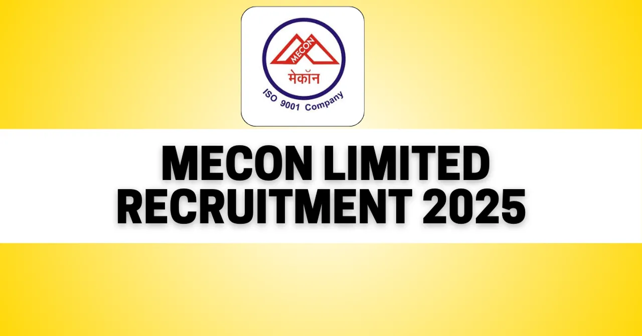 MECON-Limited-Recruitment-2025