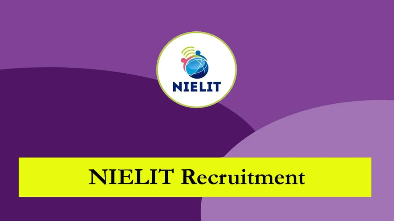 NIELIT-Recruitment