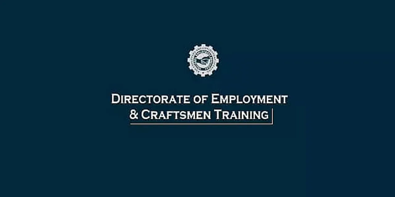 Directorate of Employment and Craftsman Training Recruitment 2021 - Training Officer Vacancy, Job Openings