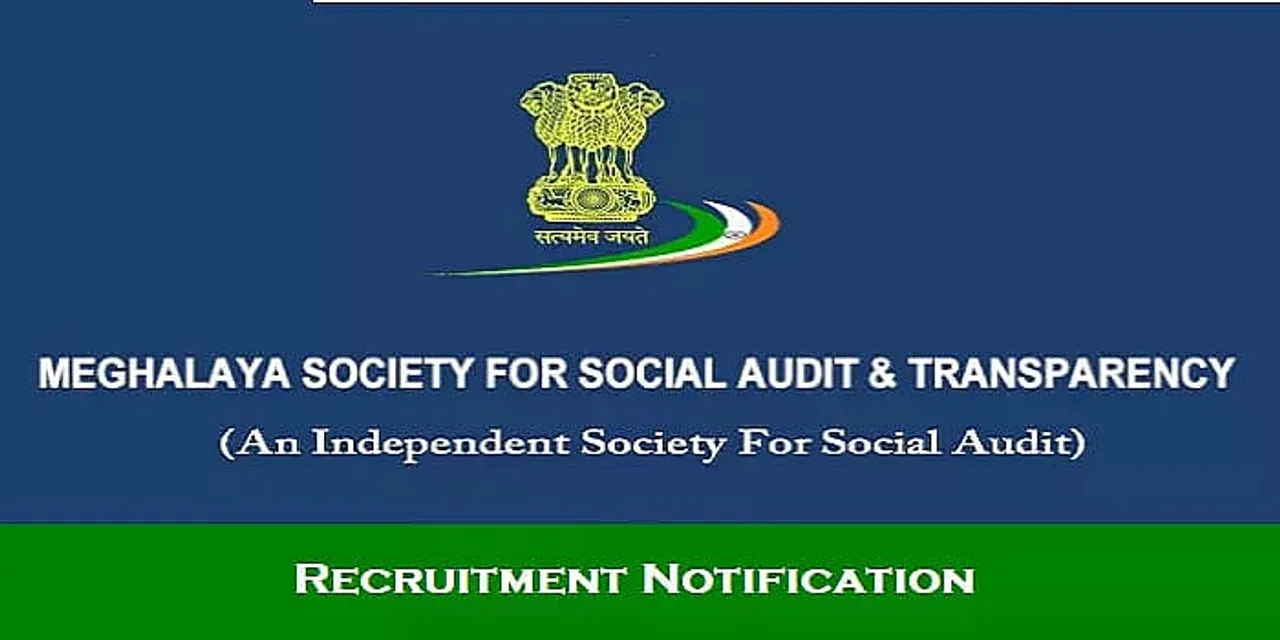 MSSAT Meghalaya Recruitment 2021 - Junior Consultant Vacancy, Job Openings