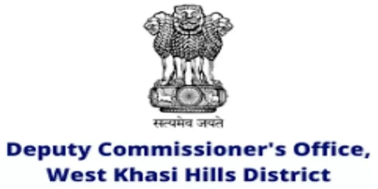 DC Office West Khasi Hills Recruitment 2023 - e-District Manager Vacancy, Job Openings