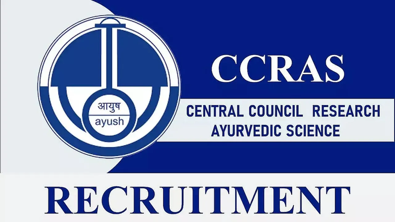 Central Council For Research In Ayurvedic Sciences (CCRAS) Recruitment 2023 - Senior Research Fellow Vacancy, Job Openings
