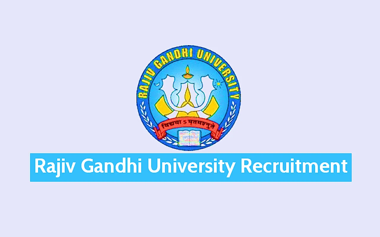 Rajiv Gandhi University Recruitment For The Posts Of Data Entry Operator