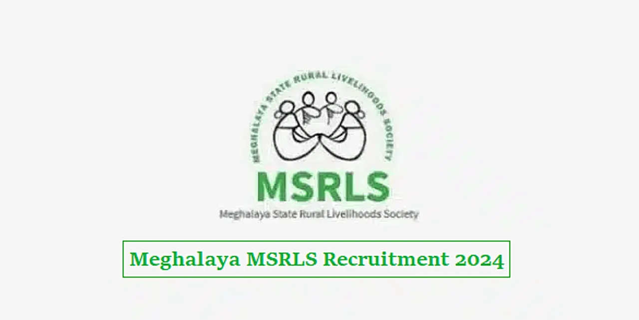 MSRLS Recruitment 2024 - District Functional Specialist Information Technology (DFS-IT) Vacancy